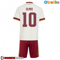 Otroške Nogometnih dresov Španija Dani Olmo #10 Gostujoči SP 2026 Kratki rokavi (+ hlače)
